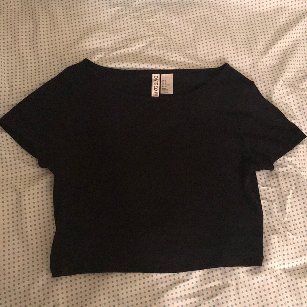 Black H&M Crop Top